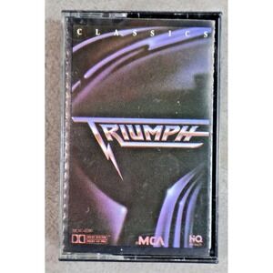 Triumph Cassette Tape Classics Compilation Album MCA BMG Hard Rock 1989